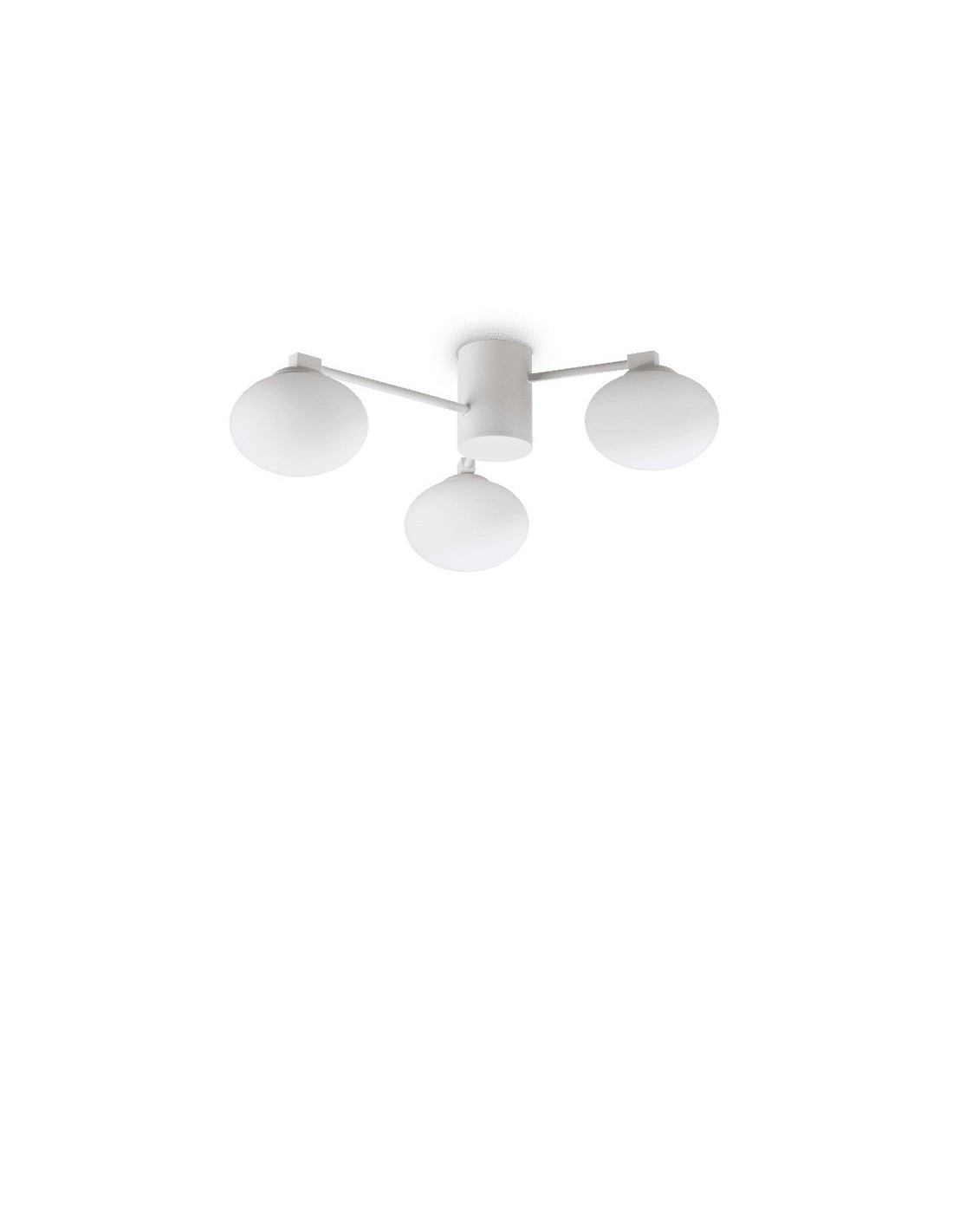 Ideal Lux Hermes PL3 D60 lampada da soffitto G9