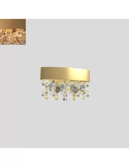 Masiero Olà A1 OV 30 applique Led brunito