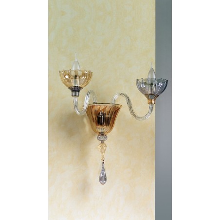 Cangini & Tucci Color AP51.2L applique da parete camera da letto, applique da parete camera letto, applique a parete