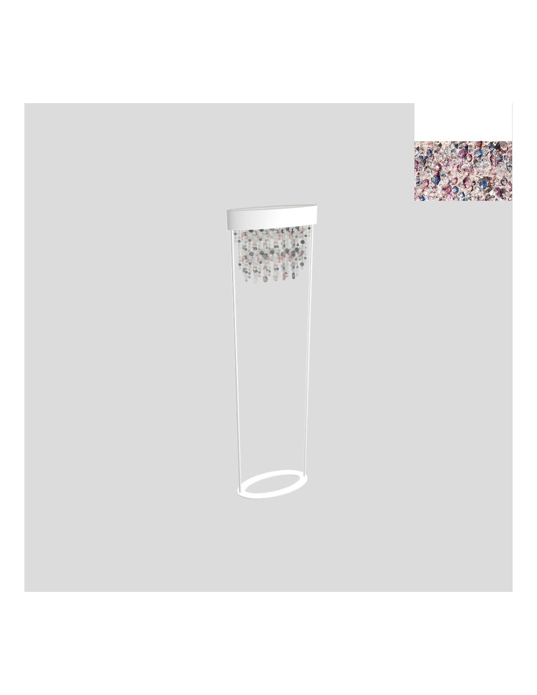 Masiero Olà STL2 lampade da salotto da terra, piantana da terra, vendita online lampade da terra, lampada da terra