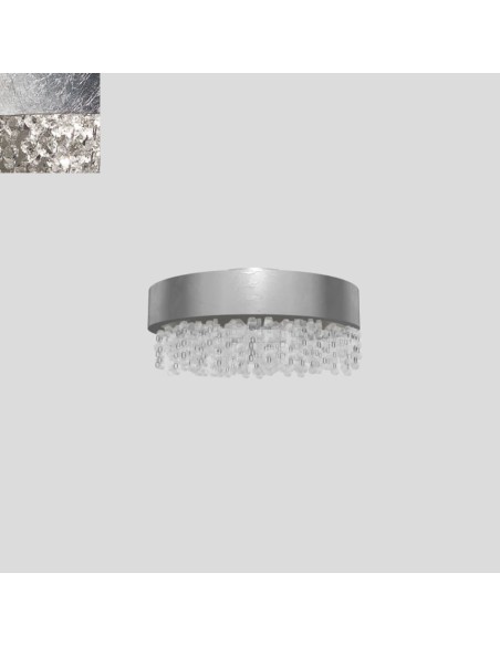 Masiero Olà PL6 40 plafoniera con pendenti colorati