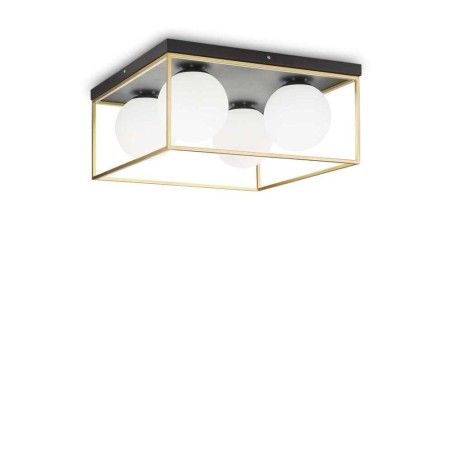 Ideal Lux Lingotto PL4, plafonnier pour salon