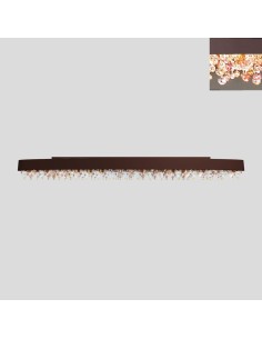 Masiero Olà PL8 OV 210 LED bronzo opaco