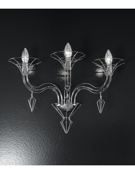 Dedalo 192.103 Metallux lampada da parete moderna