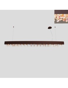 Masiero Olà S8 OV 210 LED bronzo opaco