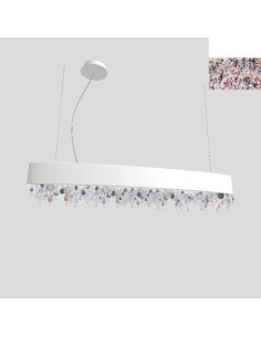 Masiero Olà S4 OV 100 LED bianco opaco