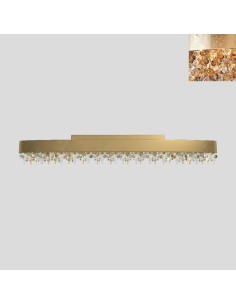 Masiero Olà PL6 OV 160 LED foglia oro