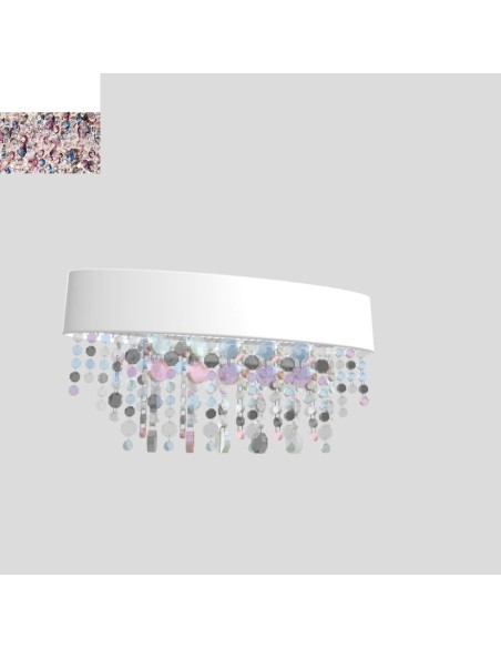 Masiero Olà A2 OV 50 LED bianco opaco