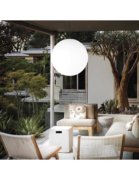 Ideal Lux Sole SP1 D30 illuminazione per esterni in materiale plastico opale E27 60W