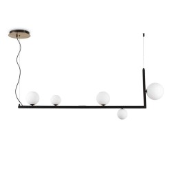Ideal Lux Birds SP5, suspension à 5 lampes