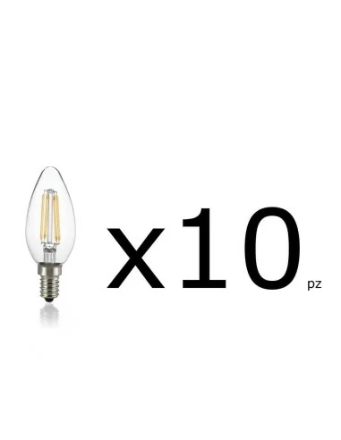 Ideal lux lampadina E14 4W Oliva dimmerabile