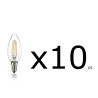 Ideal lux lampadina E14 4W Oliva dimmerabile