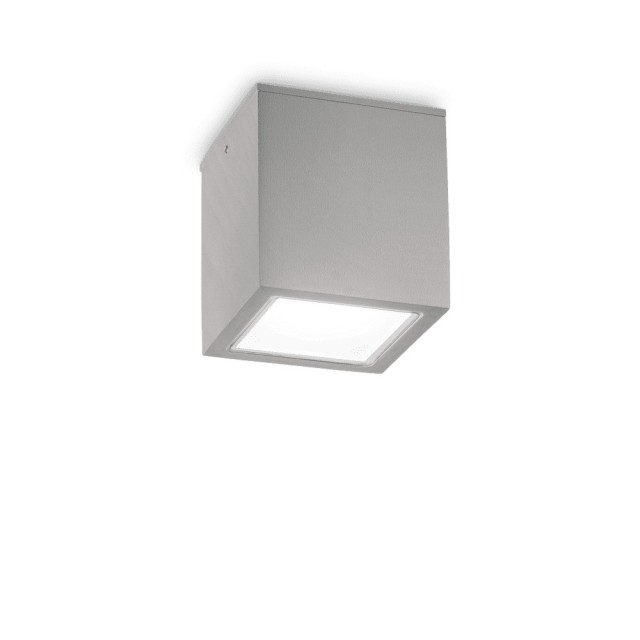 Ideal Lux Techo PL1 Big : plafonnier d'extérieur en aluminium