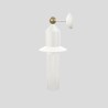 Masiero Nappe APP N2 applique led di design total white