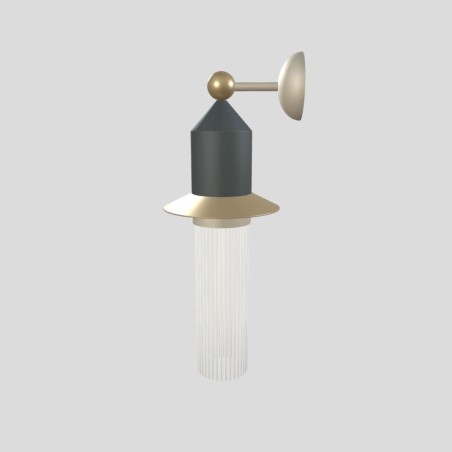 Masiero Nappe APP N2 applique led di design multicolor