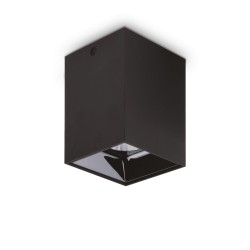 Spot LED Ideal Lux Nitro 25 W carré, noir