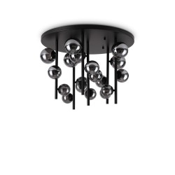 Ideal Lux Perlage PL18 plafoniera classica per salone fumè