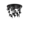 Ideal Lux Perlage PL18 plafoniera classica per salone fumè