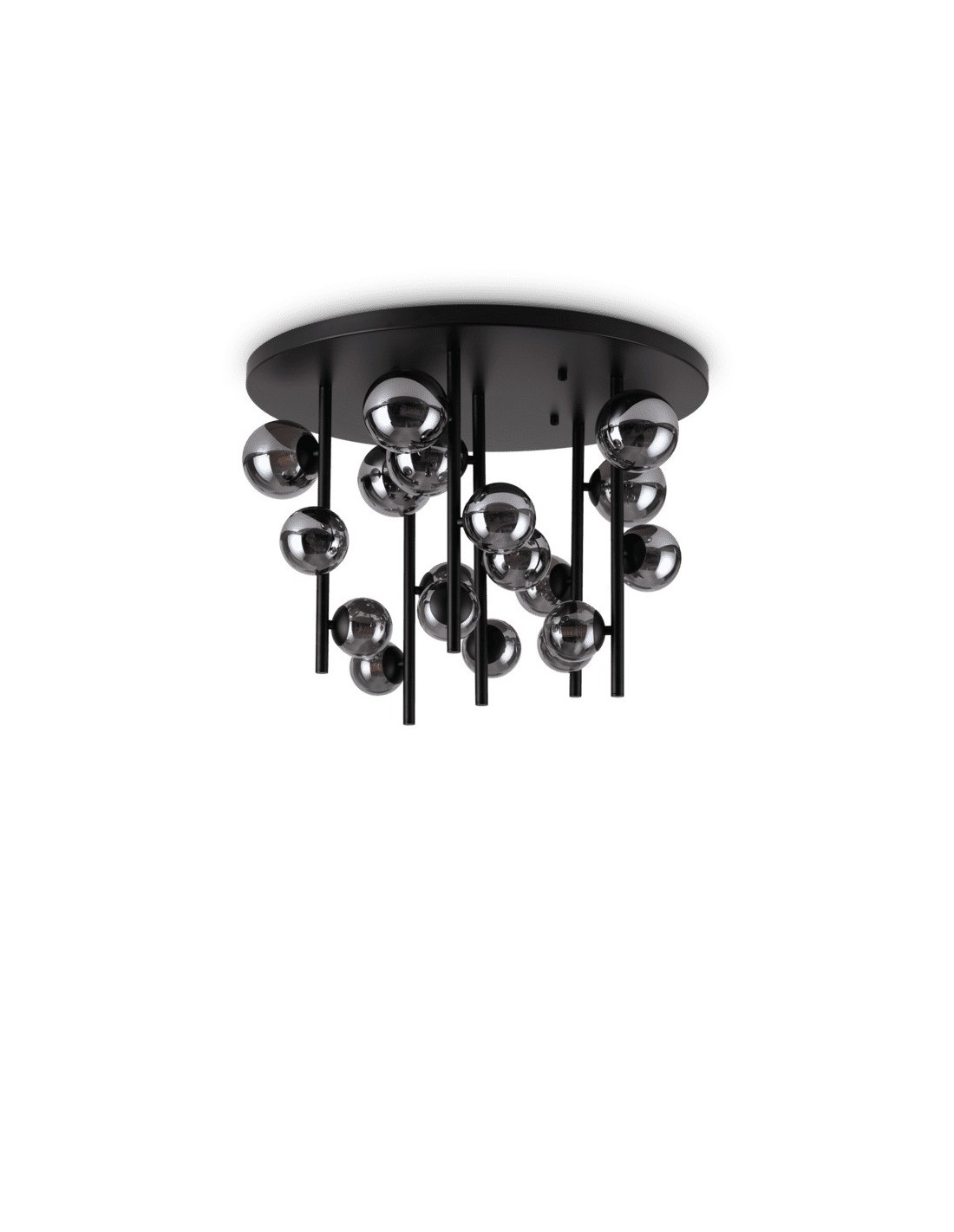 Ideal Lux Perlage PL18 plafoniera classica per salone fumè