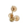 deal Lux Perlage AP3 lampada da muro classica Ambra