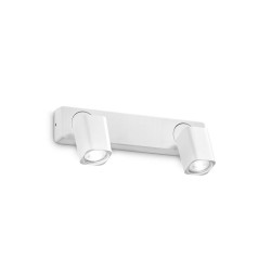 Ideal Lux Rudy AP2 Square lampada a muro e soffitto con faretti orientabili