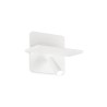 Ideal Lux Piano AP applique letto led orientabile colore bianco