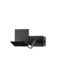 Ideal Lux Komodo-2 AP applique cameretta con USB integrato colore nero