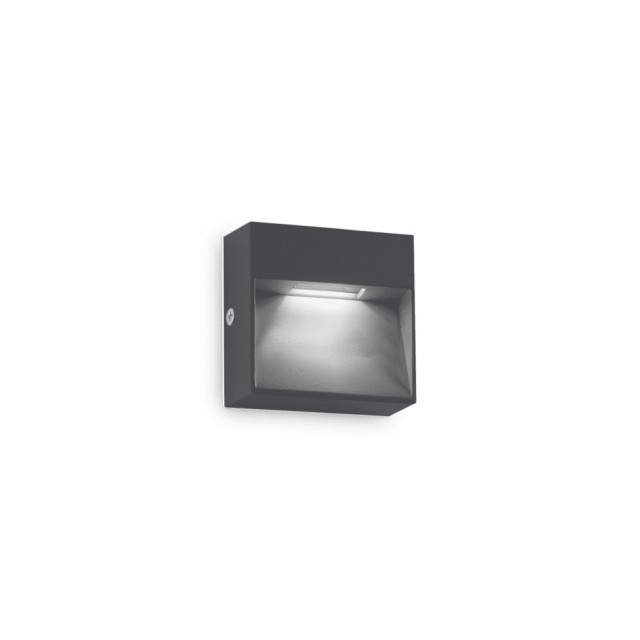 Ideal Lux Dedra AP Big : applique murale en aluminium peint pour l'extérieur