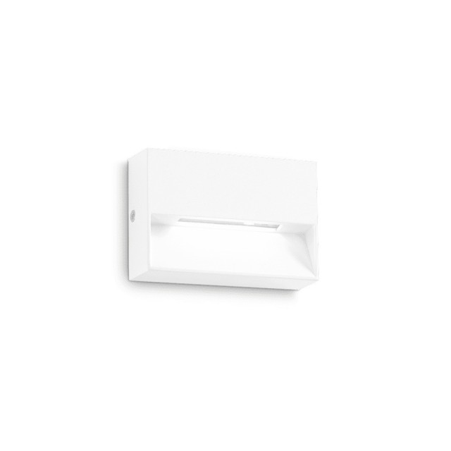 Ideal Lux Dedra AP Small : applique murale en aluminium peint pour l'extérieur