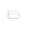 Ideal Lux Dedra AP Small lampada a muro in alluminio verniciato per esterni