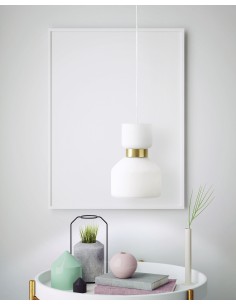 Miloox Fifty sospensione 1 luce ambientata