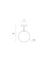 Miloox Jugen soffitto dimensioni