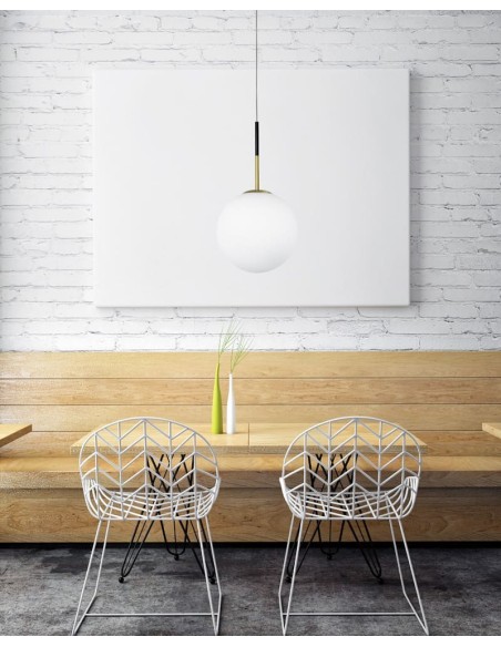 Miloox Jugen sospensione 1 luce ambientata