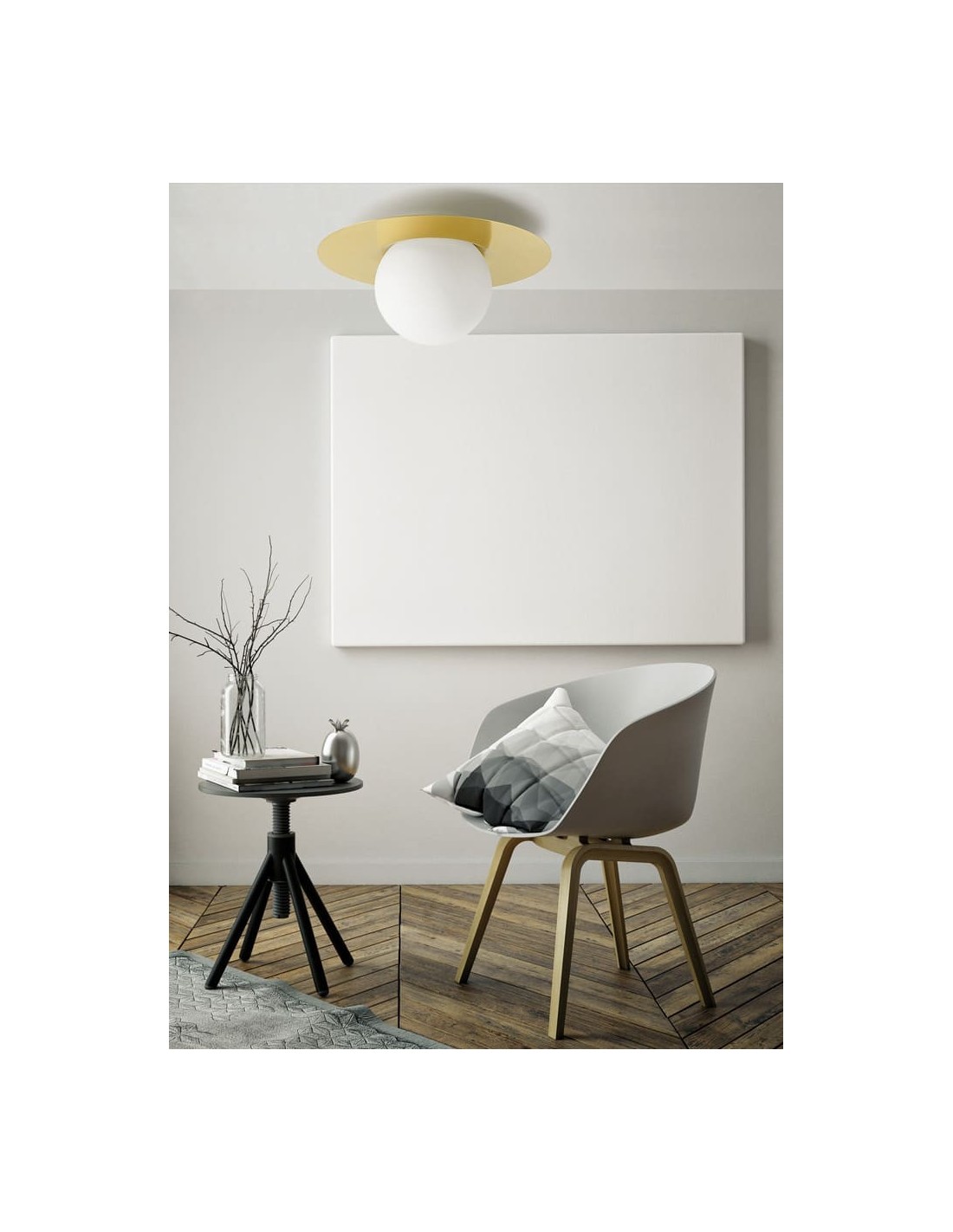 Miloox Hat parete/soffitto grande ambientata