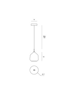 Miloox X-Ray sospensione cielo dimensioni