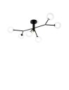 Miloox Cosmo soffitto 6 luci