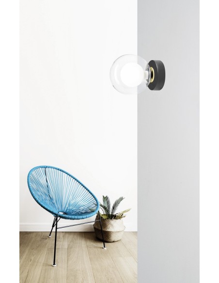 Miloox Cosmo parete/soffitto 1 luce ambientata