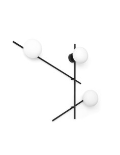Miloox Mikado parete/soffitto 3 luce