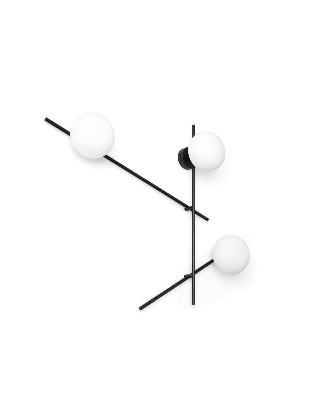 Miloox Mikado parete/soffitto 3 luce