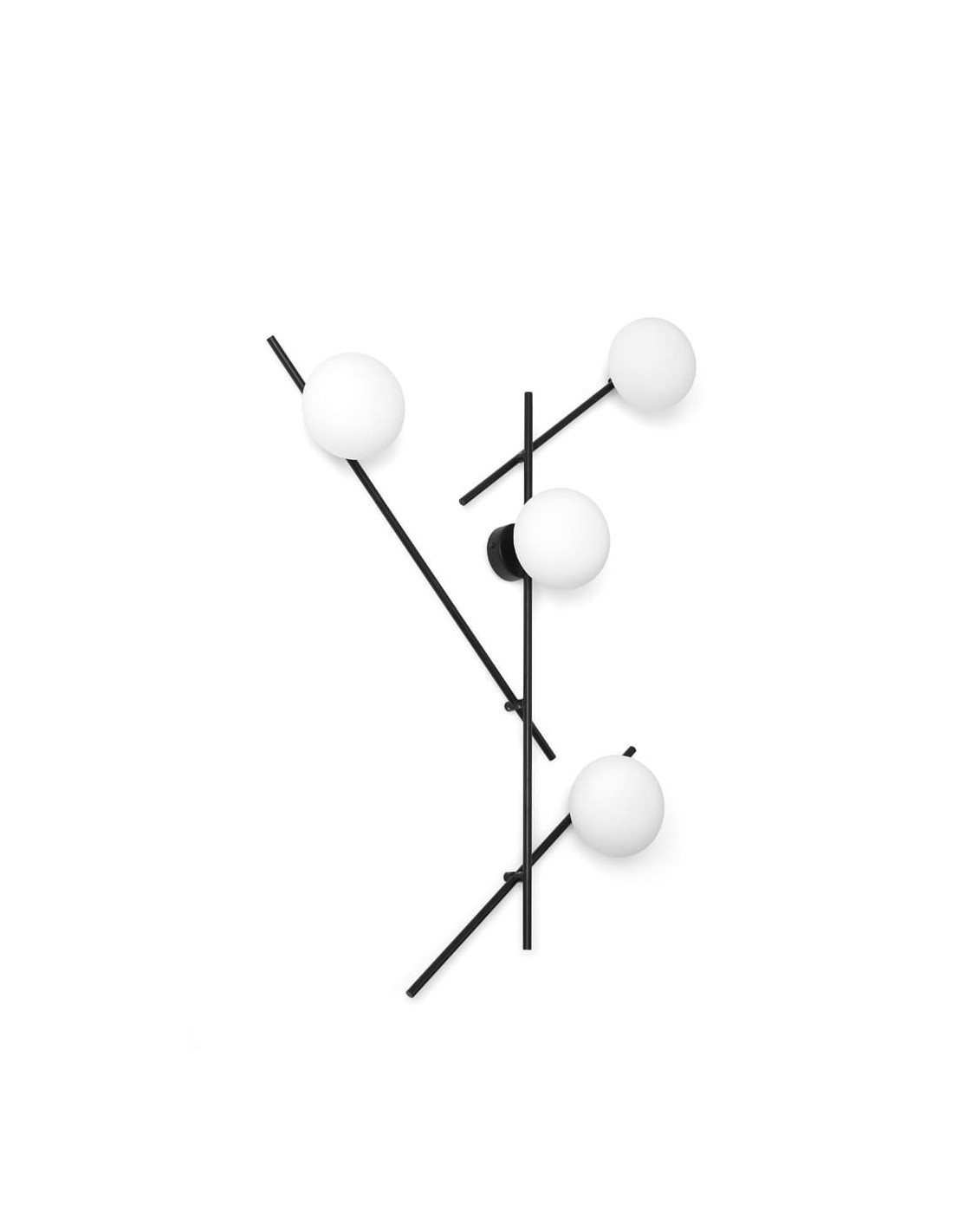 Miloox Mikado parete/soffitto 4 luce