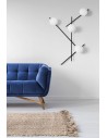 Miloox Mikado parete/soffitto 4 luce ambientata