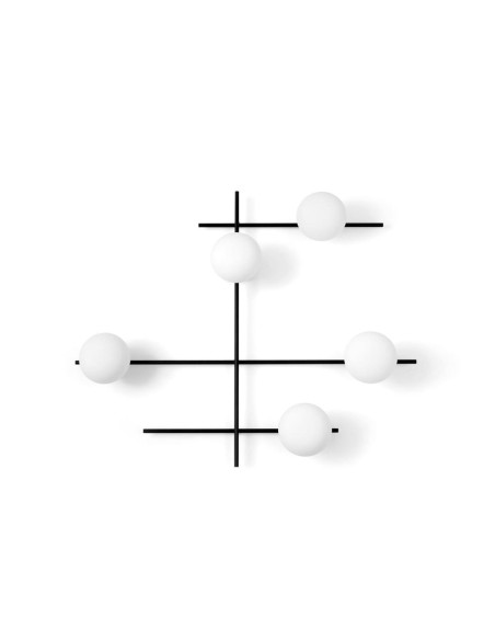 Miloox Mikado parete/soffitto 5 luce