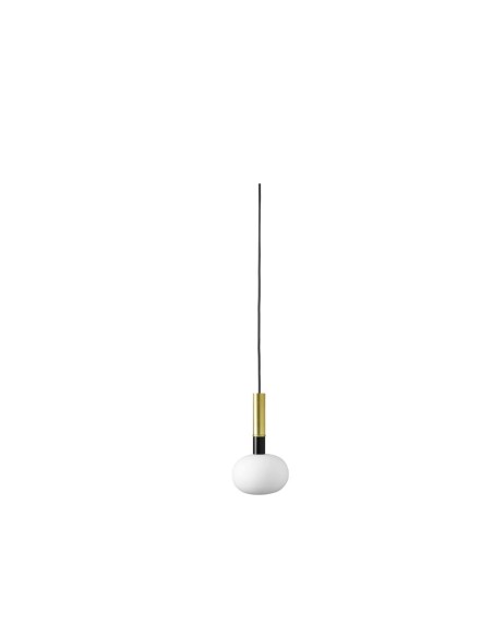 Miloox Mose sospensione piccola ottone spazzolato