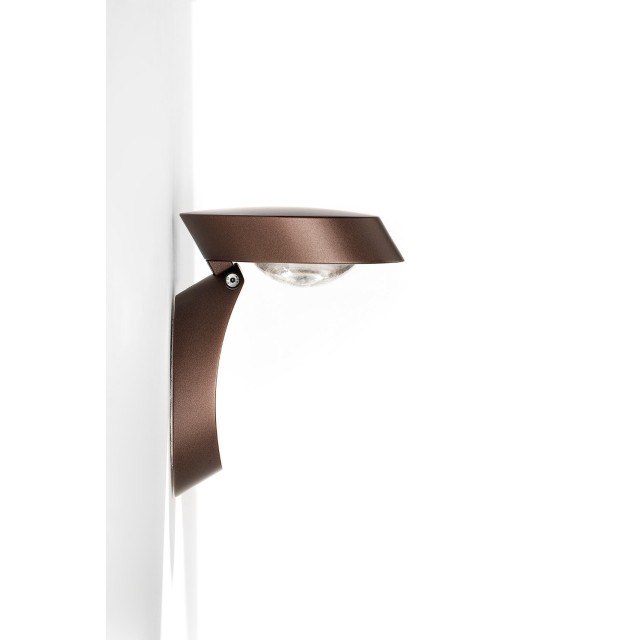 Pin-Up Lodes faretto spot led orientabile corten, lampade led a parete, applique design led