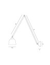 Miloox Neoretro parete/soffitto grande
