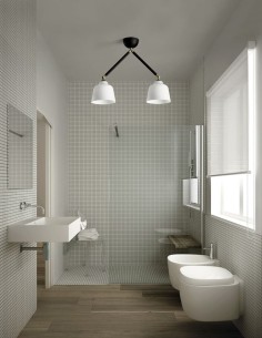 Miloox Neoretro soffitto 2 luci ambientata
