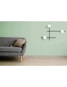 Miloox Mikado parete/soffitto 3 luce vetro cosmo dimensioni