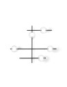 Miloox Mikado 5 luce vetro cosmo parete/soffitto
