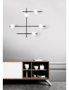 Miloox Mikado 5 luce vetro cosmo parete/soffitto dimensioni