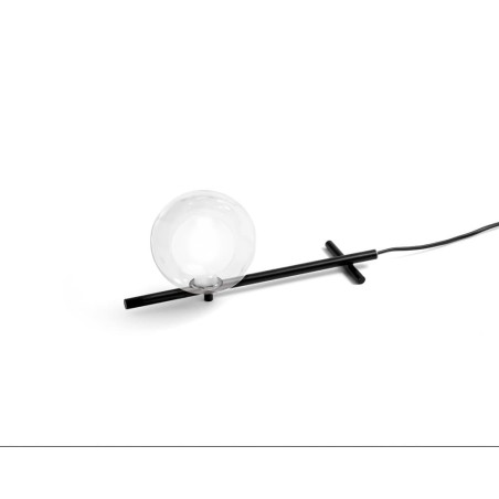 Miloox Mikado tavolo 1 luce vetro cosmo